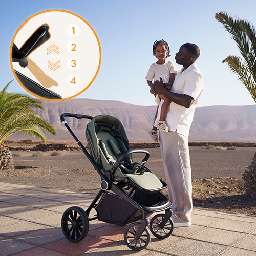 Lionelo Mika Plus Black Onyx — Buggy